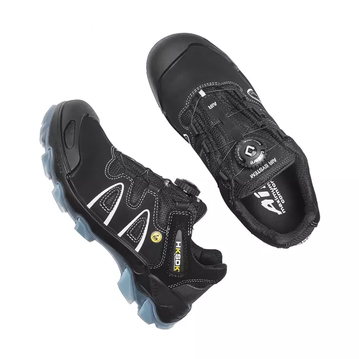 HKSDK Z5 safety shoes S1P, Black, large image number 2