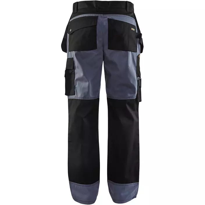 Blåkläder craftsman trousers X1503, Black/Grey, large image number 1