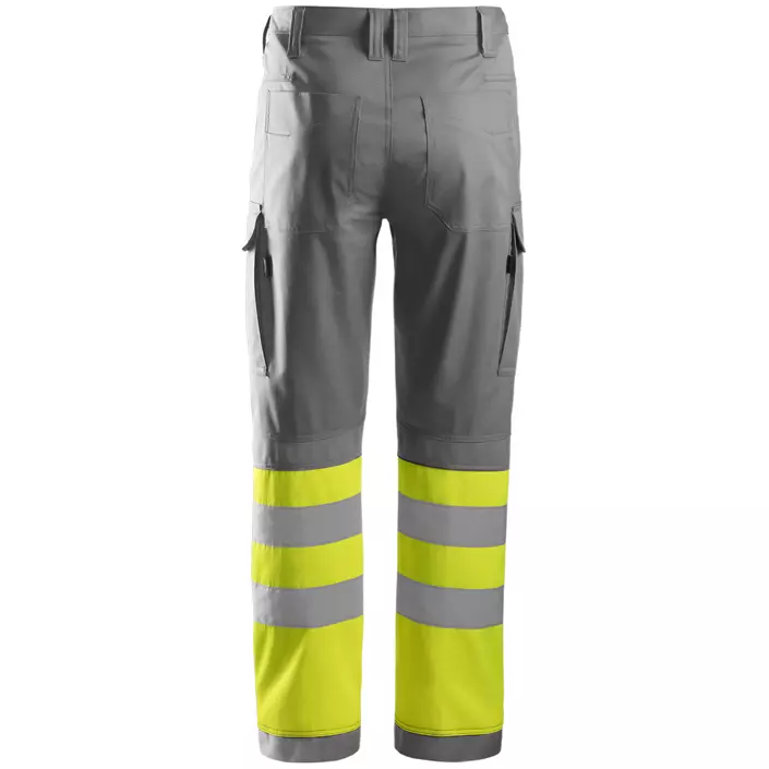 Snickers work trousers 6900, Grey/Yellow, large image number 2