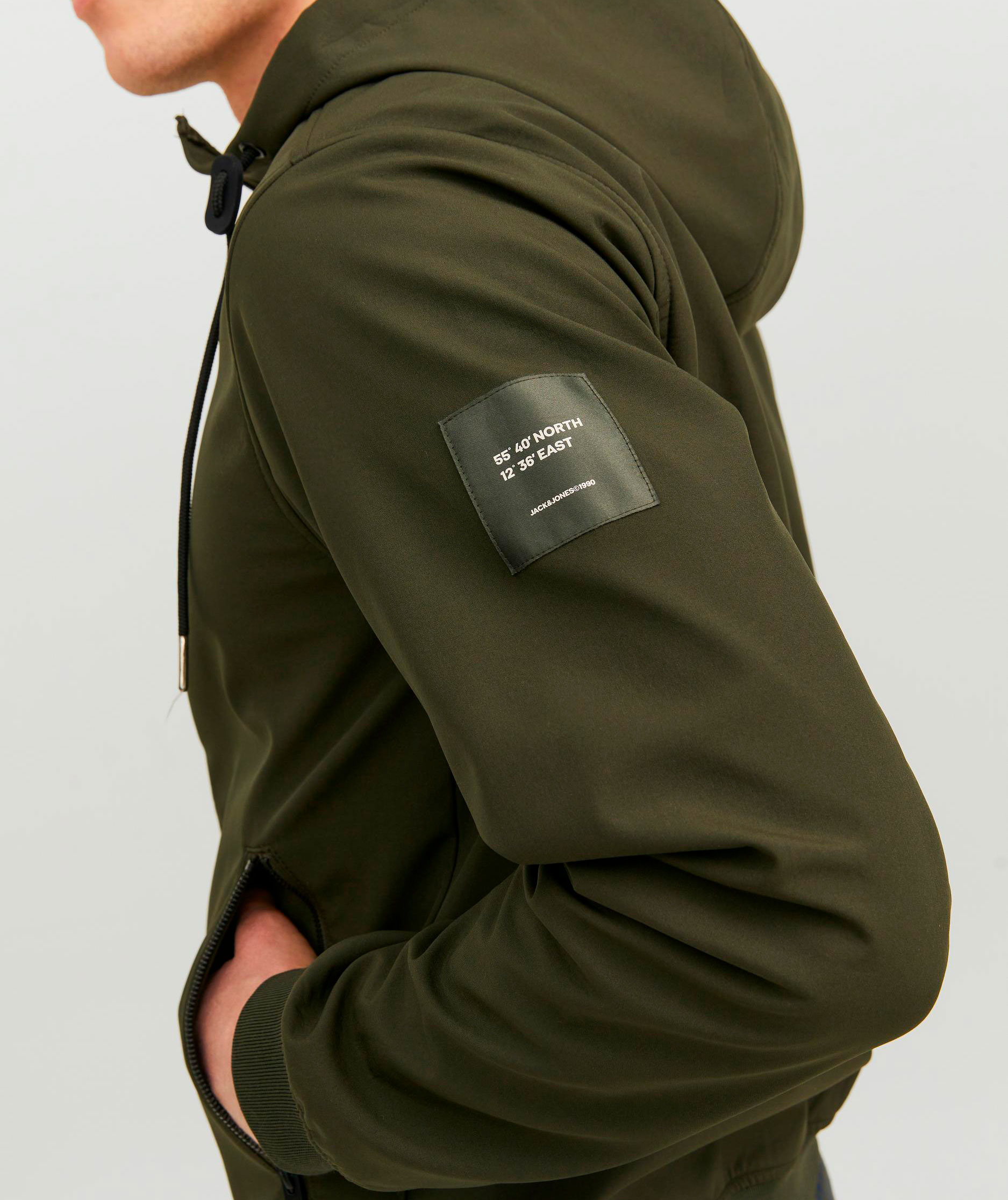 Jack & Jones JJEBASIC softshelljakke, Rosin, large image number 3