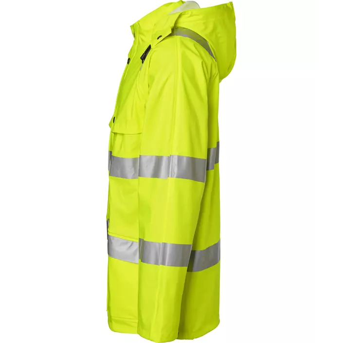Top Swede rain jacket 9394, Hi-Vis Yellow, large image number 3