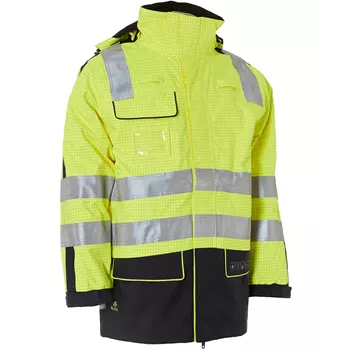 Elka Multinorm work jacket, Hi-Vis Yellow/Navy
