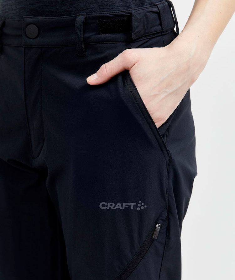 Craft ADV Explore Tech women's trousers, Black, large image number 4