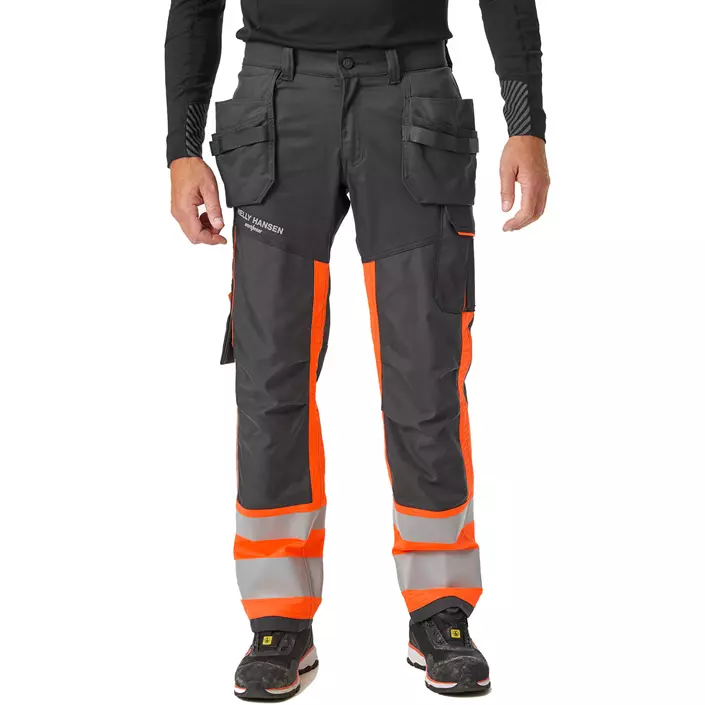 Helly Hansen Alna 2.0 craftsman trousers, Hi-vis Orange/charcoal, large image number 1