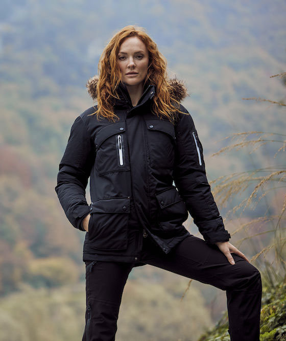 Clique Malamute winter jacket, Black, Black, large image number 4