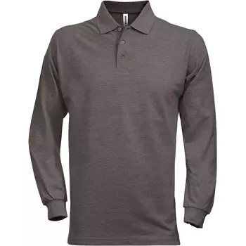 Fristads Acode long-sleeved polo T-shirt, Dark Grey