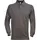 Fristads Acode long-sleeved polo T-shirt, Dark Grey, Dark Grey, swatch