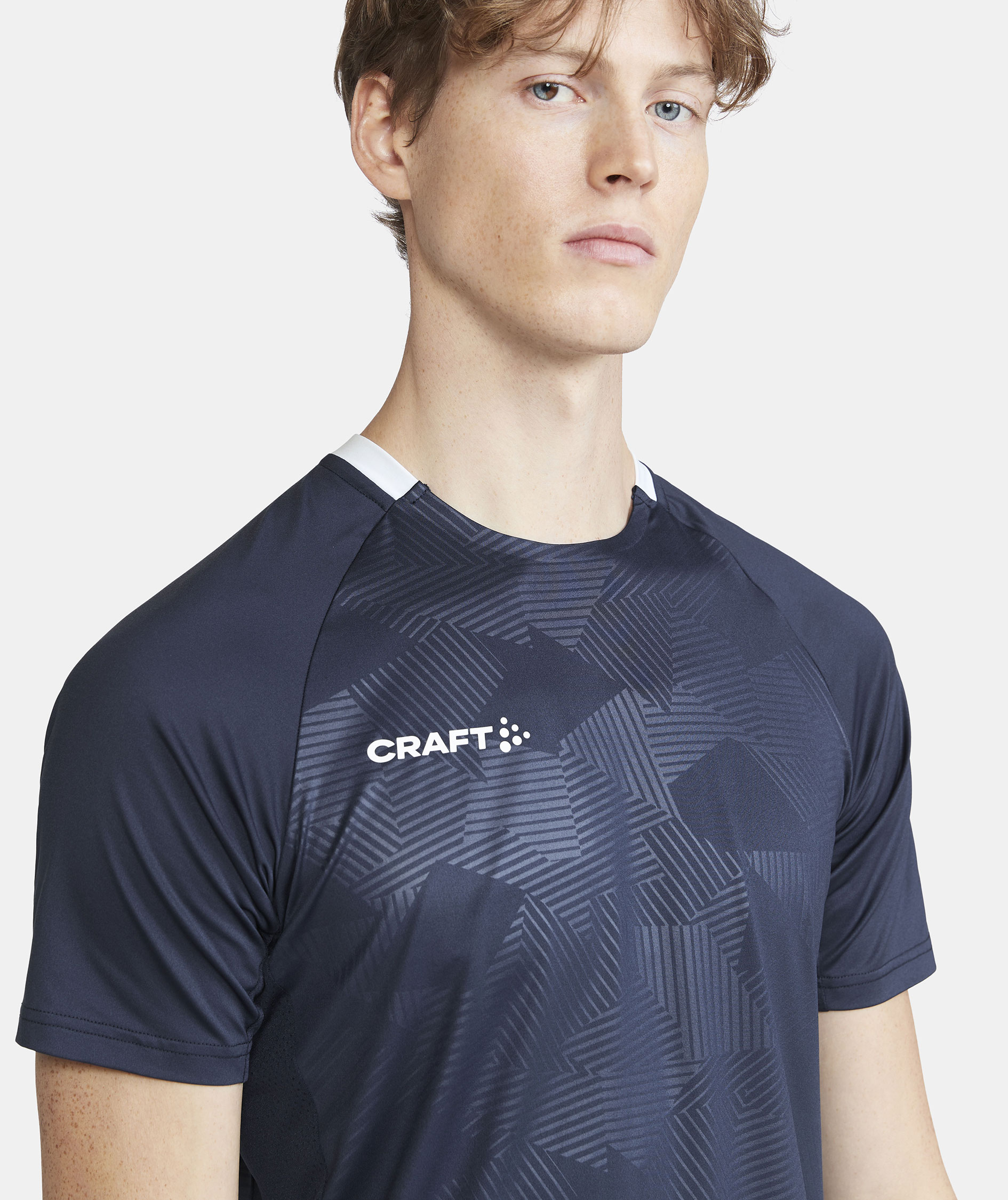 Craft Premier Solid Jersey T-shirt, Navy, large image number 3