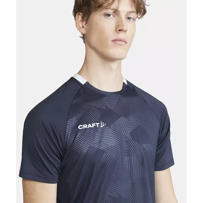 Craft Premier Solid Jersey T-shirt, Navy, large image number 3