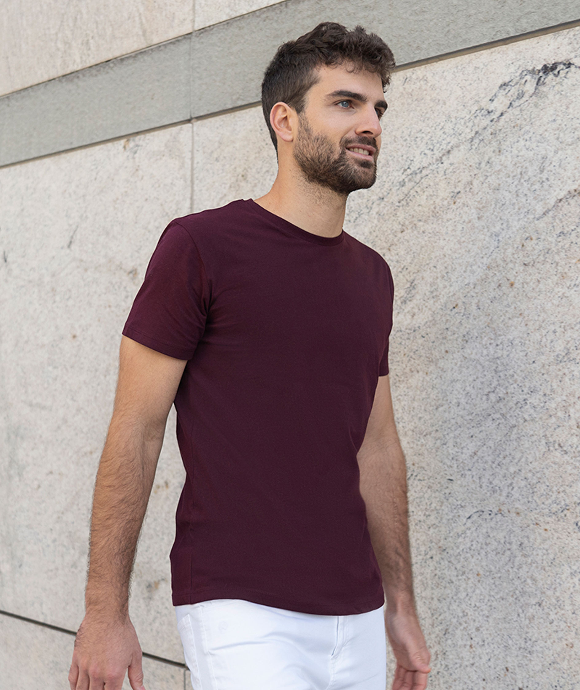 Karlowsky Casual-Flair T-shirt, Aubergine
