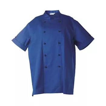 Toni Lee Boss short-sleeved chefs jacket, Royal Blue