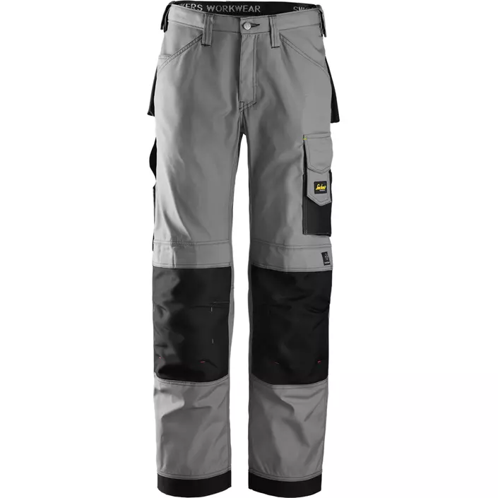 Snickers work trousers, Grey/Black, large image number 0