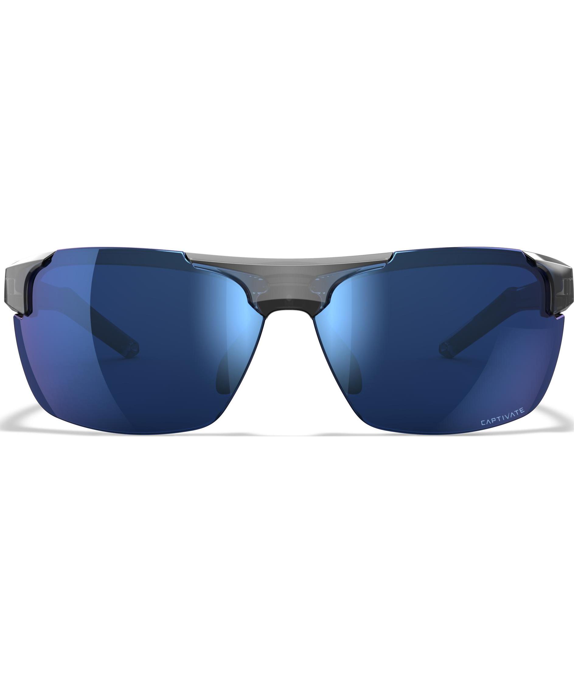 Wiley X WX Prime sunglasses, Crystal Grey/Blue