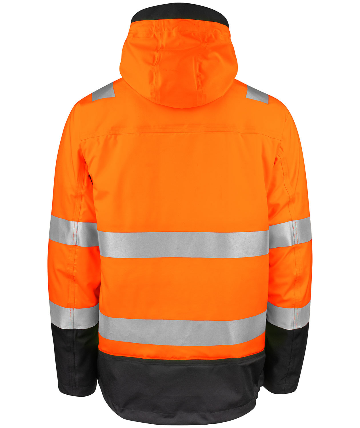 ProJob 3-in-1 work jacket, Hi-Vis Orange/Black
