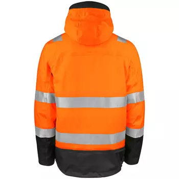 ProJob 3-in-1 work jacket, Hi-Vis Orange/Black