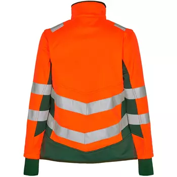 Engel Safety women's softshell jacket, Hi-vis Orange/Green