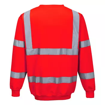 Portwest sweatshirt, Varsel Röd