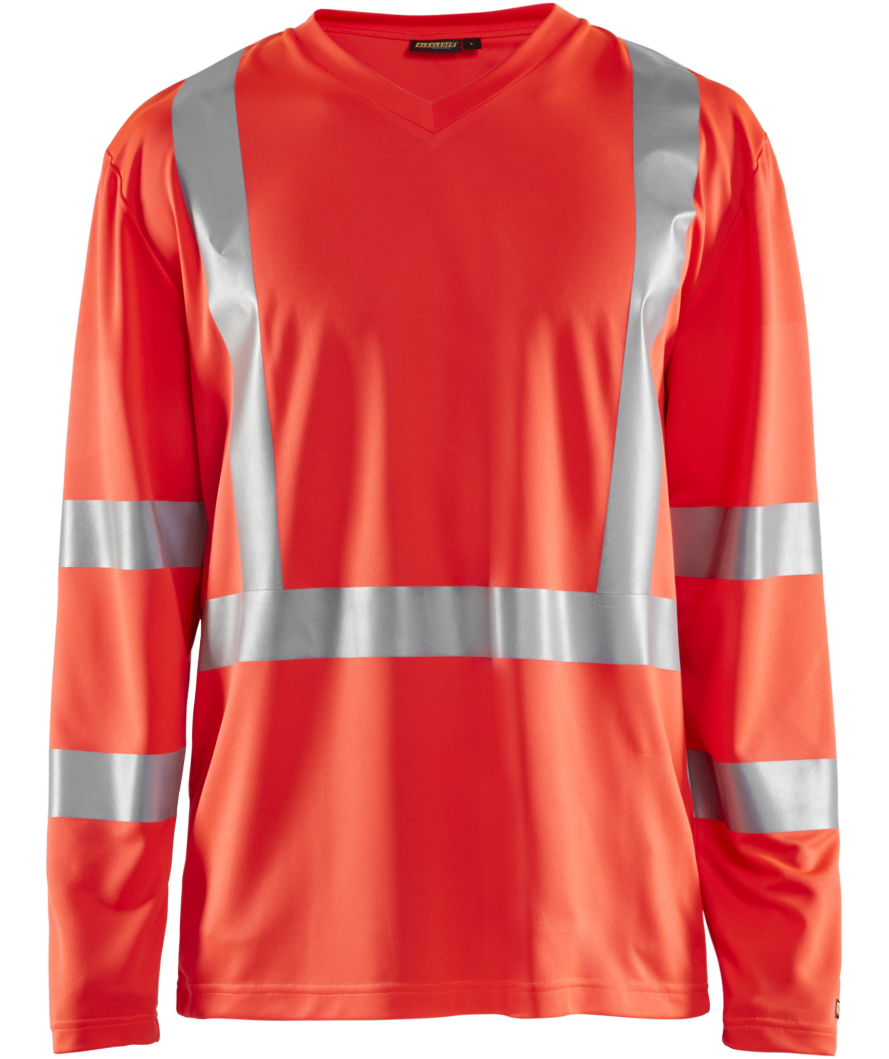 Bl&aring;kl&auml;der long-sleeved T-shirt, Hi-Vis Red, large image number 0