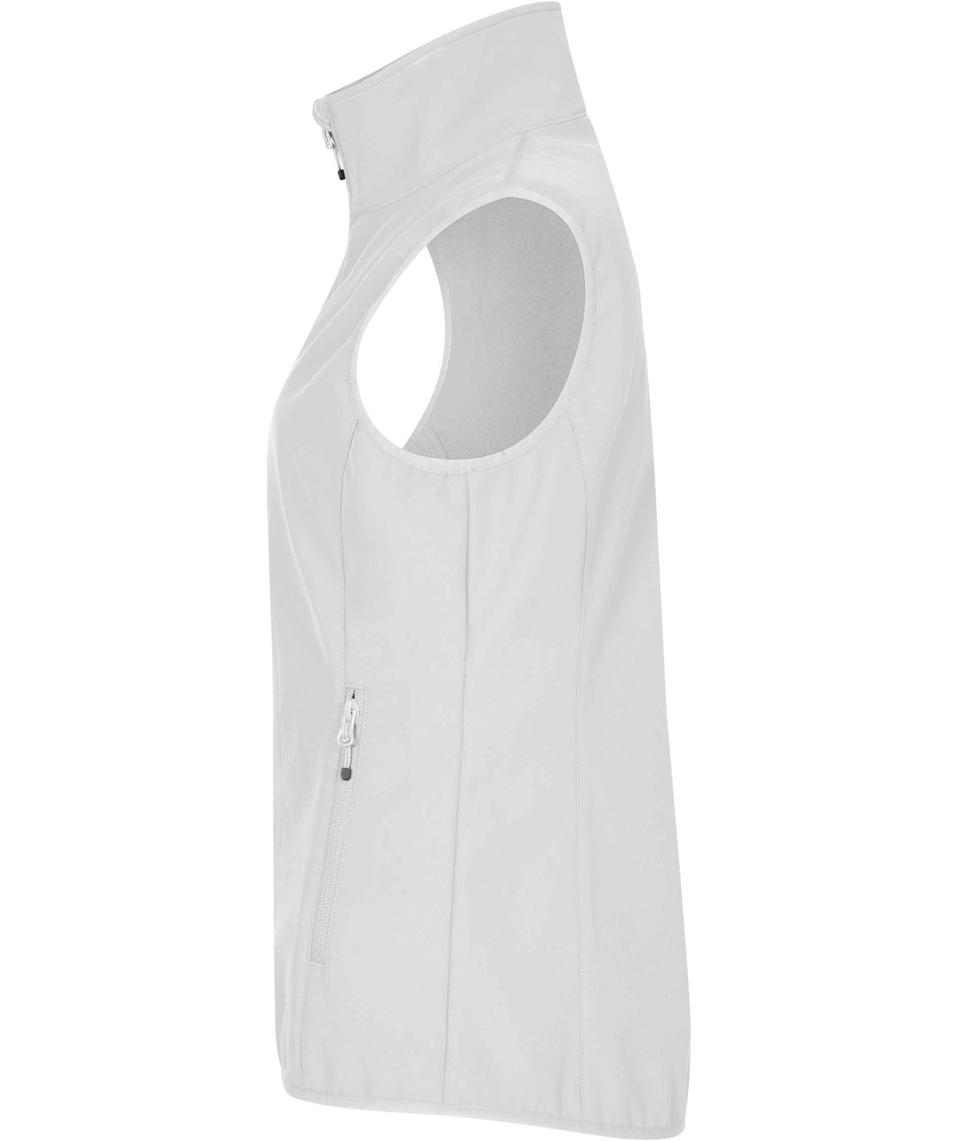Clique Classic women's softshell vest, White, large image number 3