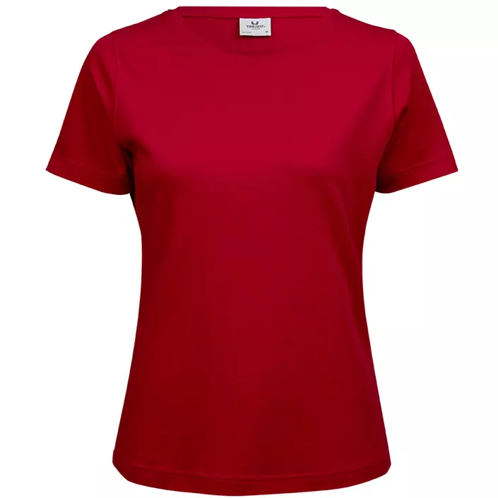 Tee Jays Interlock Damen T-Shirt, Rot, large image number 0