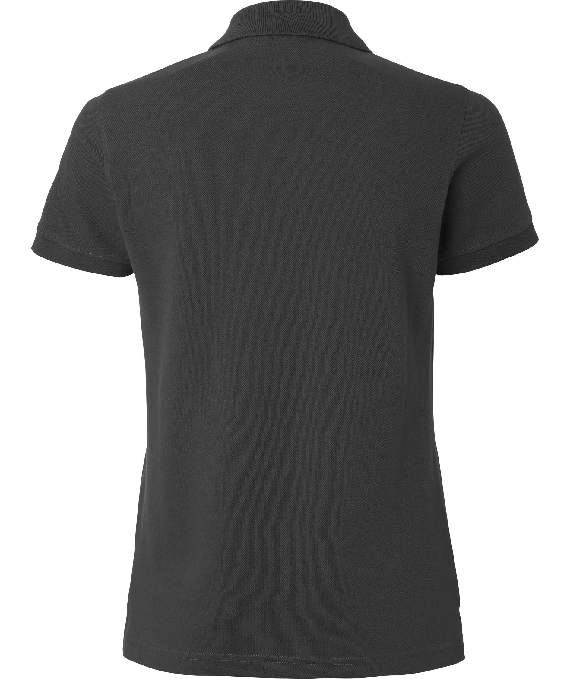 Top Swede dame polo T-skjorte 187, M&oslash;rk Gr&aring;, large image number 1