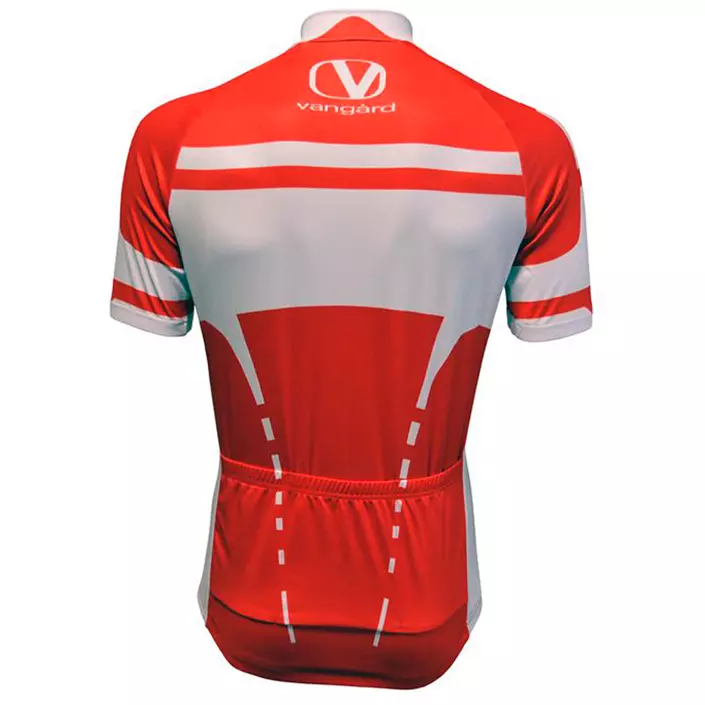 2. Sortering Vangàrd Team line cykel t-shirt, Rød, large image number 1
