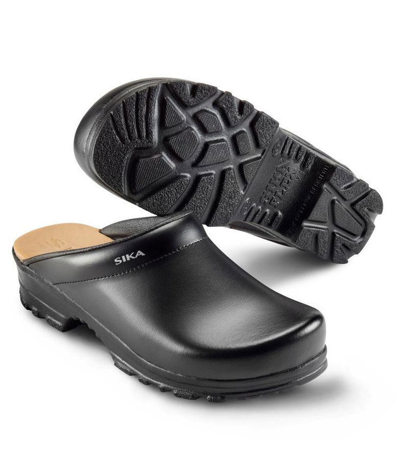 2. sortering Sika flextr&aelig;sko uden h&aelig;lkappe OB, Sort