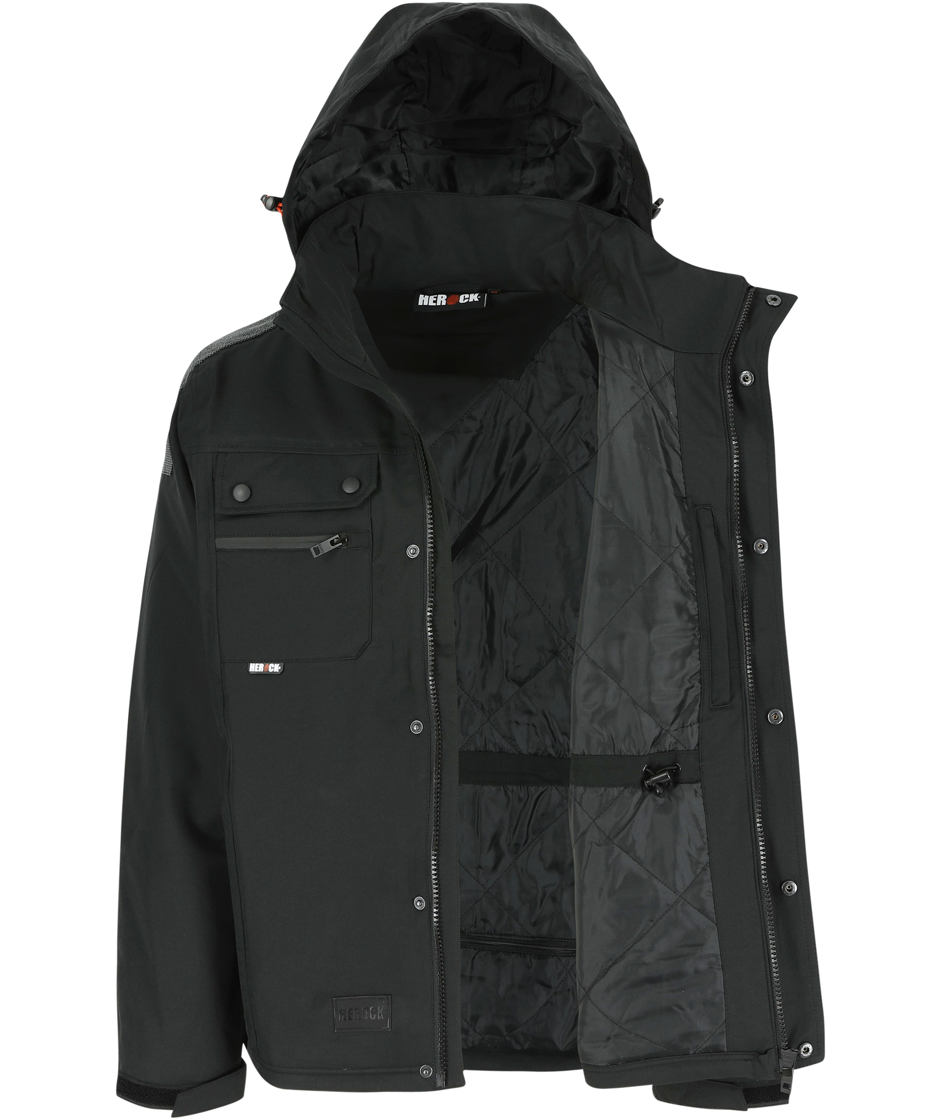 HEROCK Persia winter jacket, Black, large image number 2