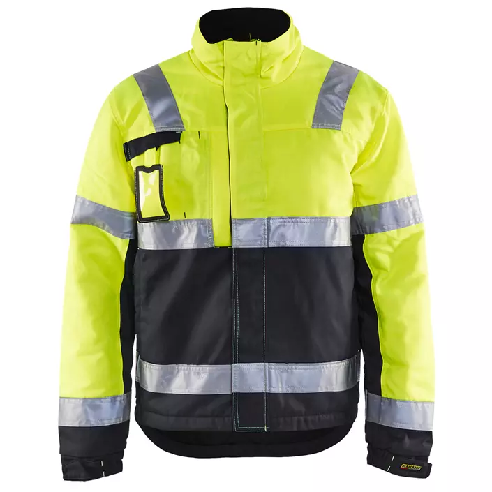 Blåkläder winter work jacket, Yellow/Black, large image number 0