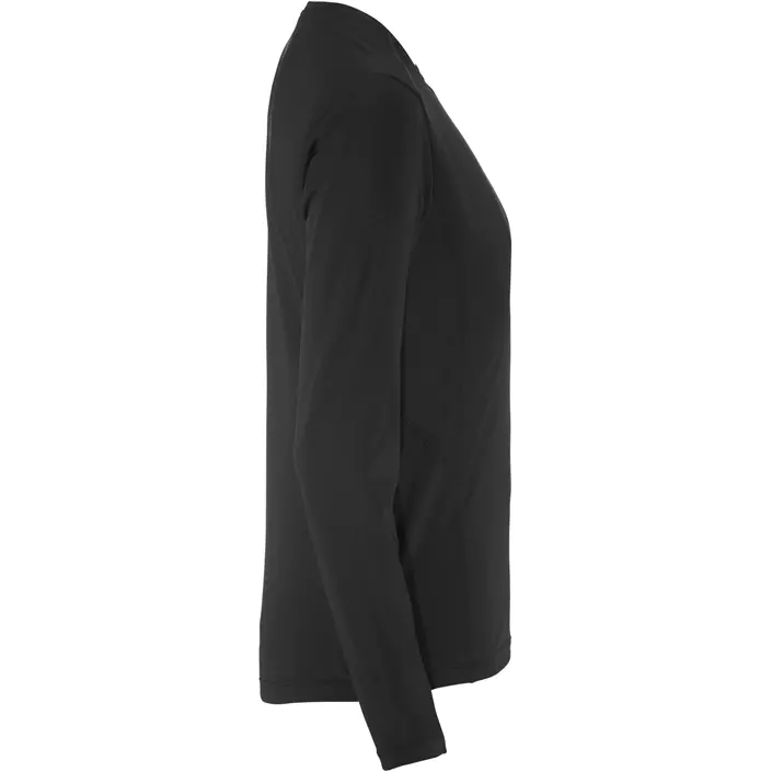 Craft ADV Essence langærmet dame T-shirt, Black, large image number 3
