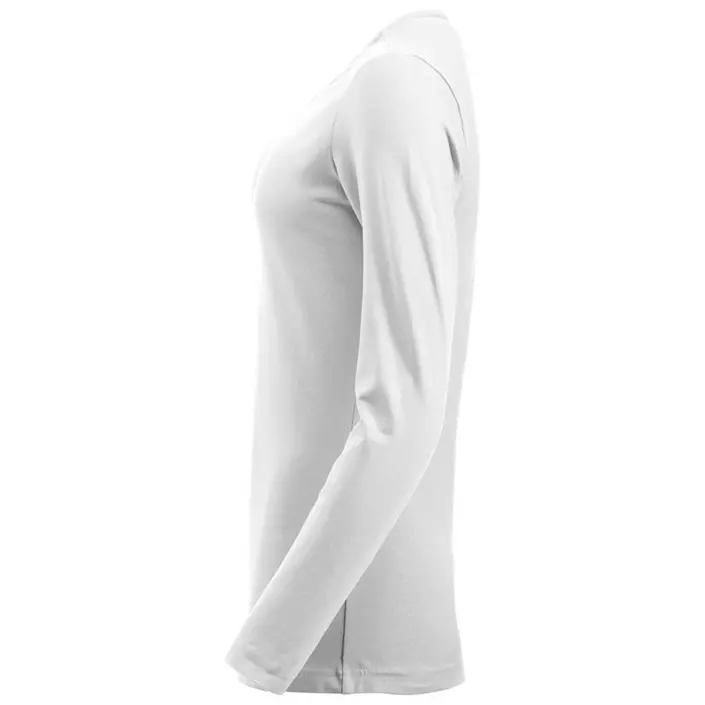 Clique Carolina long-sleeved women's T-shirt, White, large image number 3
