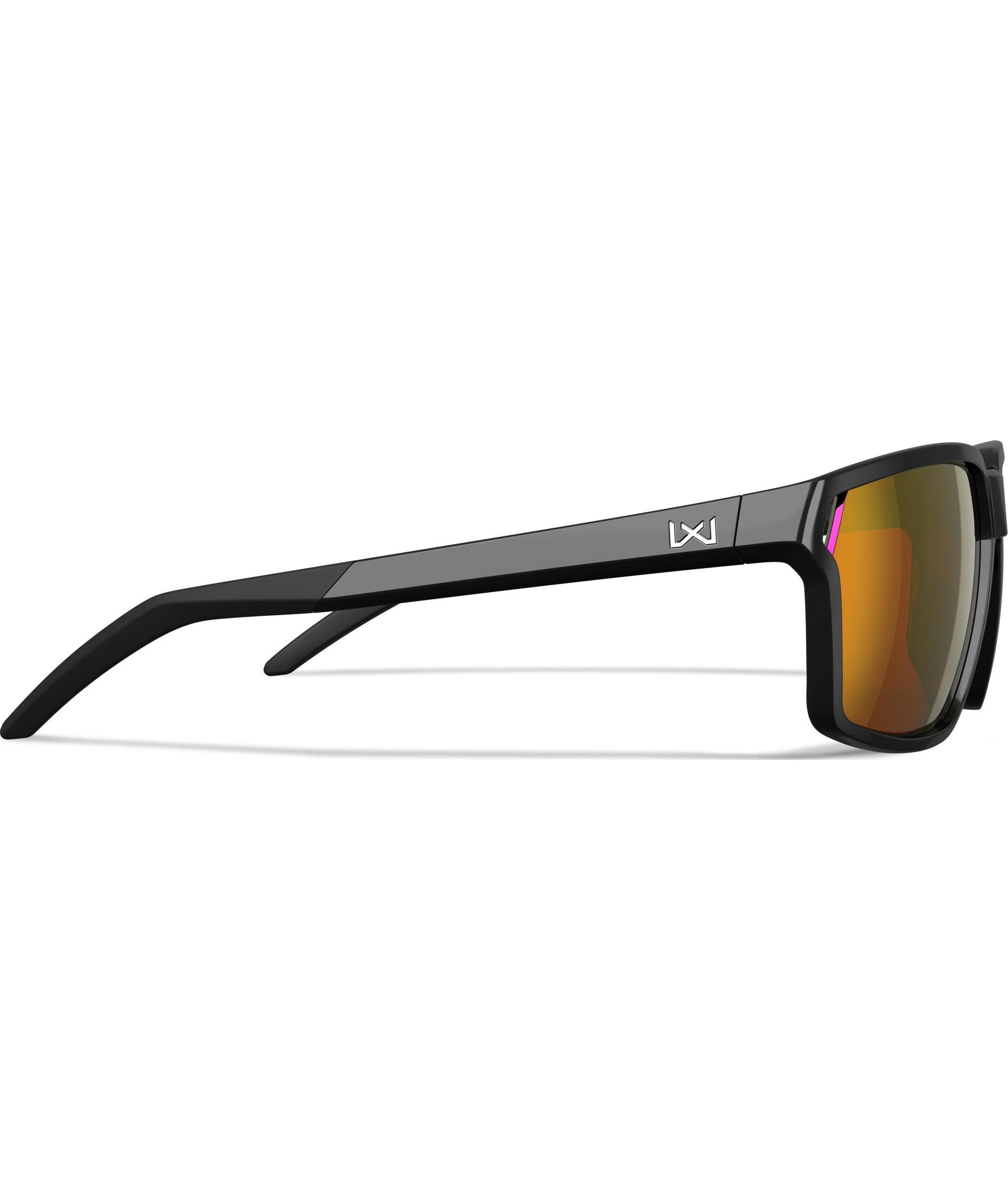 Wiley X WX Sierra sunglasses, Black/Red, Black/Red, large image number 2