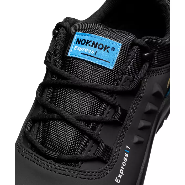 Noknok EXP1 safety shoes S3, Black, large image number 4