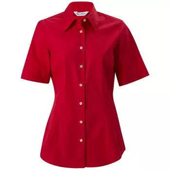 Kümmel Kate Classic fit women's short-sleeved poplin shirt, Red