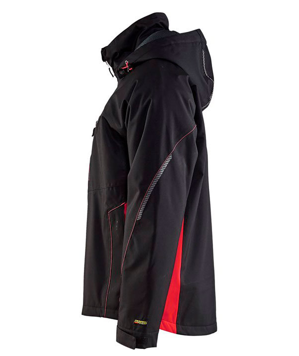Bl&aring;kl&auml;der Unite shell jacket, Black/Red, large image number 3