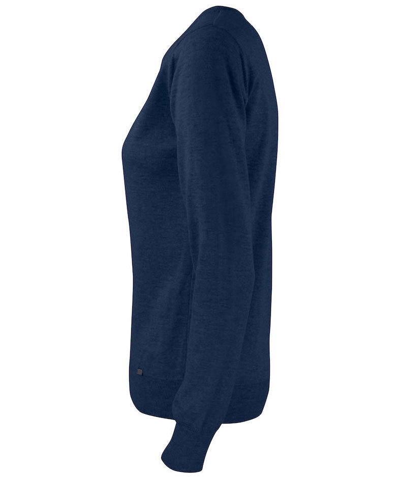 Cutter & Buck Kennewick women's Crewneck with merino wool, Dark navy, large image number 3