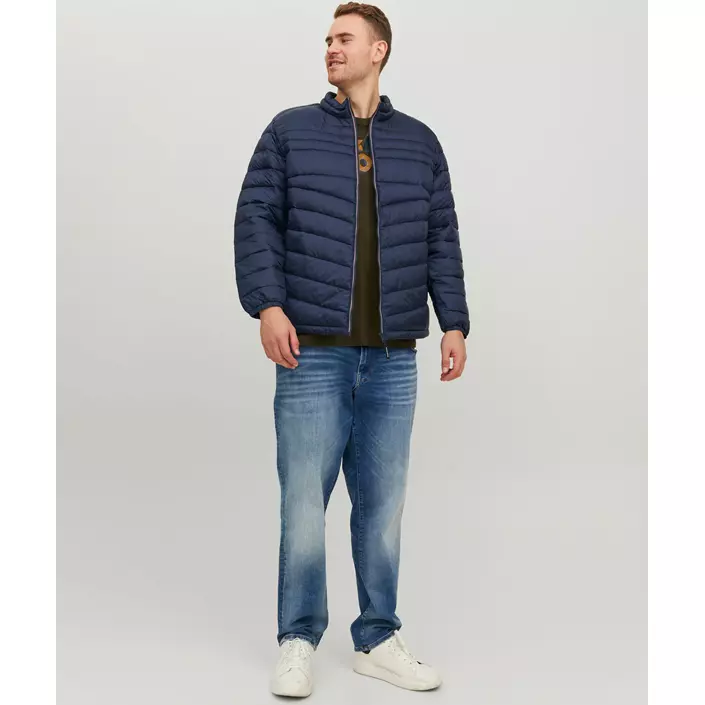Jack & Jones JJEHERO Plus Size quilted jacket, Navy Blazer, large image number 1