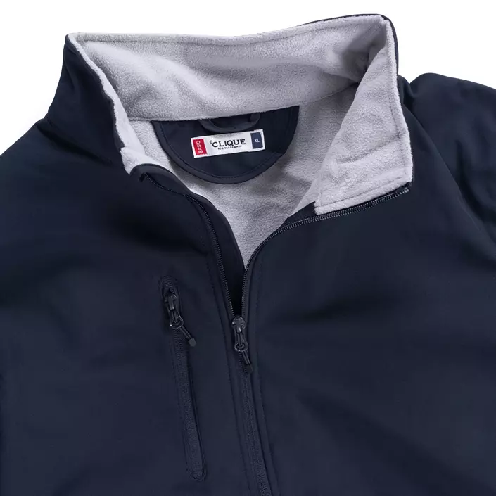 Clique Basic Softshelljacke, Dunkle Marine, large image number 3