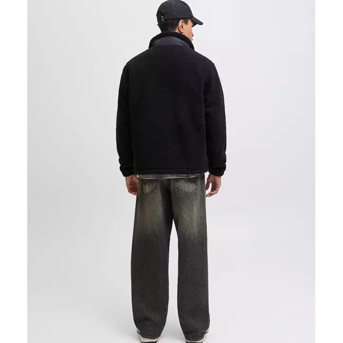 Jack & Jones JJESOHO Faserpelzjacke, Black, large image number 2