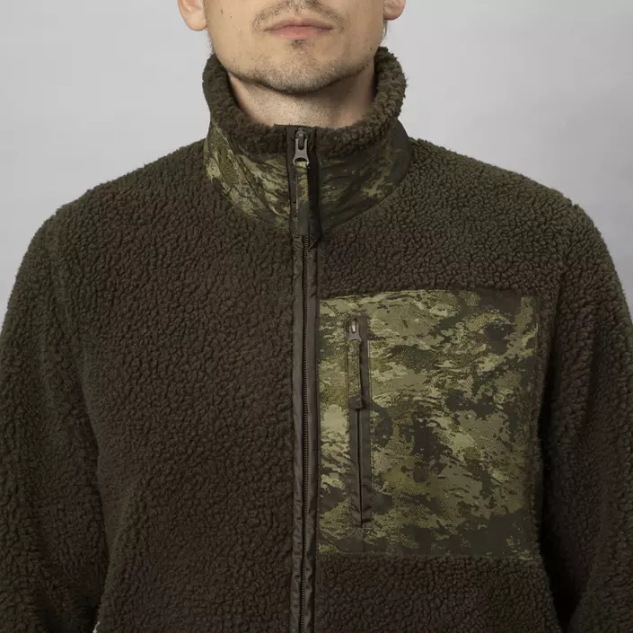 Seeland Zephyr Camo fleece jacket, Grizzly brown, large image number 5