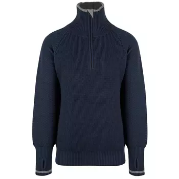 YOU Besseggen sweatshirt with merino wool, Marine Blue