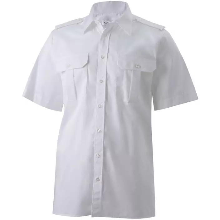 Kümmel Frank kortærmet Slim fit pilotskjorte, Hvid, large image number 0