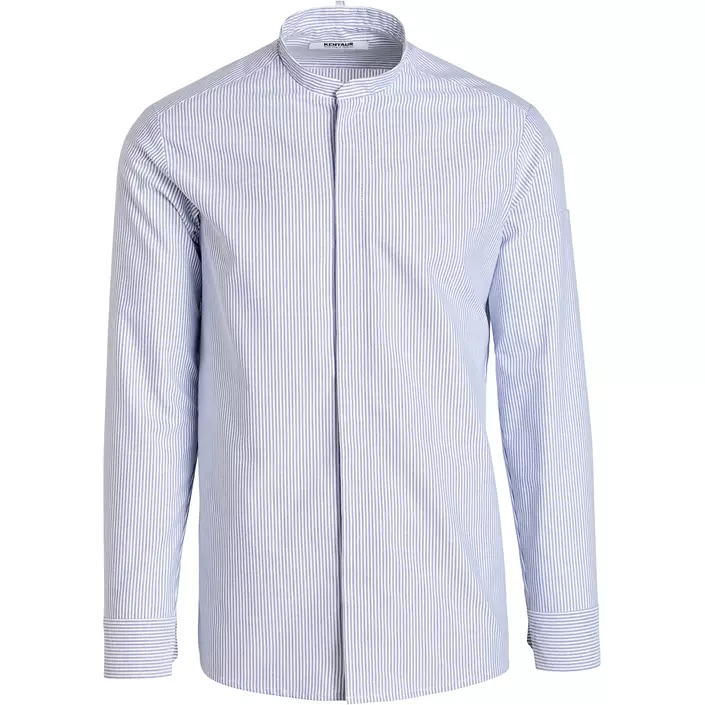 Kentaur modern fit skjorta, Oxford stripe blue, large image number 0