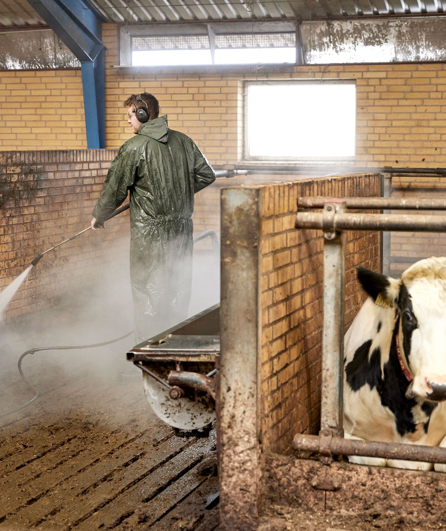 ELKA PU overall, Olivgr&ouml;n, large image number 3