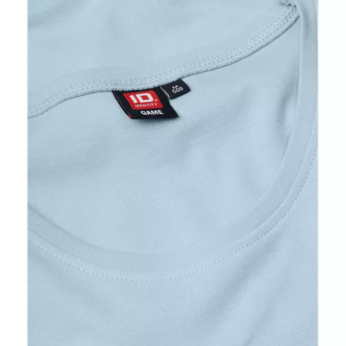ID Interlock Damen T-Shirt, Light blue, large image number 3