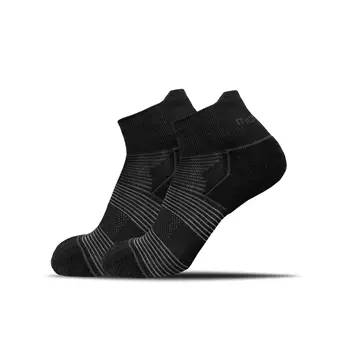 Monitor Feather Lady 2-pack women's footies, Black