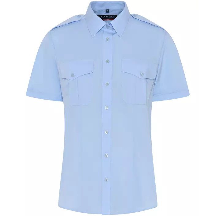 Angli Slim Fit short-sleeved women's pilot shirt, Light Blue, large image number 0