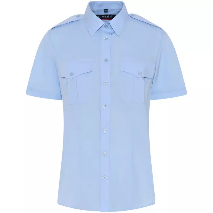 Angli Slim Fit short-sleeved women's pilot shirt, Light Blue, large image number 0
