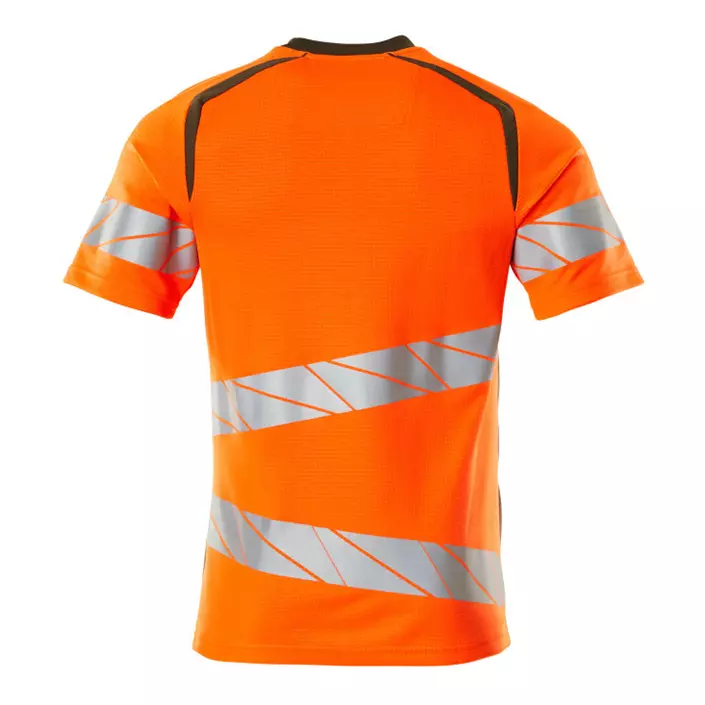 Mascot Accelerate Safe T-skjorte, Hi-vis Oransje/Mosgrønn, large image number 1