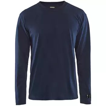 Blåkläder Anti-Flame long-sleeved T-shirt, Marine Blue